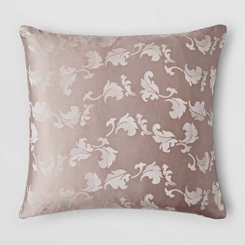 Sferra 3432 Miana Euro Continental Pillow Sham Latte Made in Italy
